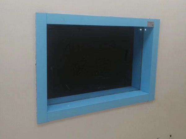 廠家直銷防輻射鉛玻璃ct室x光室放射科用鉛玻璃